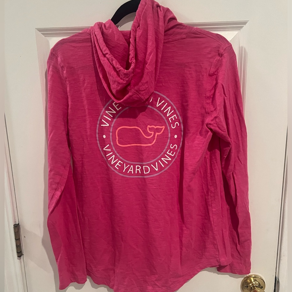 Vineyard Vine Small, Pink, Long sleeve Hoodie - Picture 5 of 7